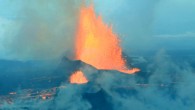 Volcanic eruption on Iceland. Image credit: Peter Hartree / CC BY-SA 2.0.