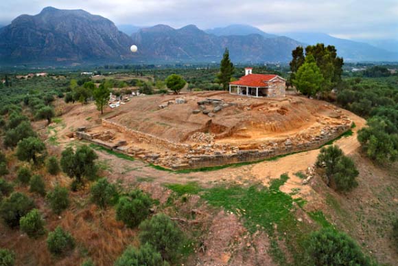 Excavations at Agios Vasileios. Image credit: Angelos Delivorias / Stavros Vlizos / Greek Ministry of Culture.