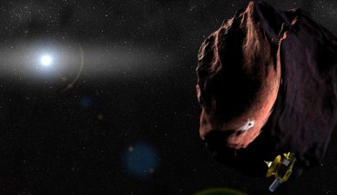 Artist’s impression of New Horizons encountering a Pluto-like object in the distant Kuiper Belt. Image credit: NASA / JHUAPL / SwRI / Alex Parker.