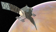 Artist’s concept of NASA’s VERITAS spacecraft. Image credit: NASA / JPL-Caltech.