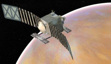 Artist’s concept of NASA’s VERITAS spacecraft. Image credit: NASA / JPL-Caltech.