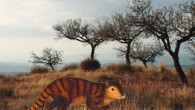 An artistic life reconstruction of Kimbetopsalis simmonsae. Image credit: Thomas E. Williamson et al / Unsplash / Sci-News.com.