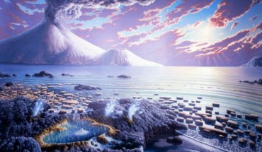 Life may have begun shortly after Earth formed 4.54 billion years ago. Image credit: Hadeano.