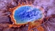 Archaea were first found in extreme environments, such as volcanic hot springs; pictured here is Grand Prismatic Spring of Yellowstone National Park. Image credit: Jim Peaco / National Park Service.