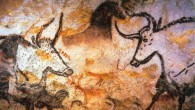 Aurochs (Bos primigenius) in a cave painting in Lascaux, France. Image credit: Prof Saxx / CC BY-SA 3.0.