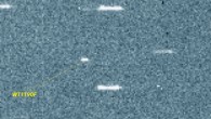 WT1190F observed on October 9, 2015, with the University of Hawaii 2.2-m telescope on Mauna Kea, Hawaii. Image credit: B. Bolin / R. Jedicke / M. Micheli.