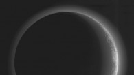 This wide-angle image was made just 15 minutes after New Horizons’ closest approach to Pluto on July 14, 2015. It was taken with New Horizons’ Multi-spectral Visible Imaging Camera from a distance of 11,000 miles. Image credit: NASA / Johns Hopkins University Applied Physics Laboratory / Southwest Research Institute.