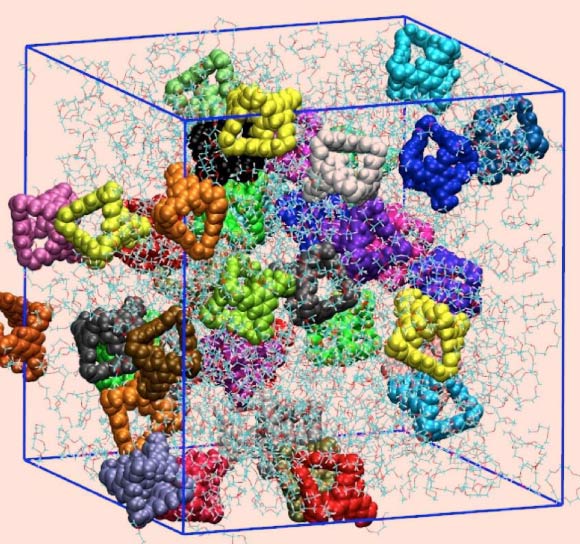 Porous liquid. Image credit: University of Liverpool.