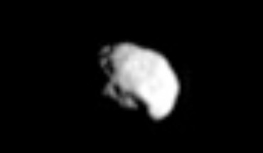 Close-up view of Epimetheus. Image credit: NASA / JPL-Caltech / Space Science Institute.