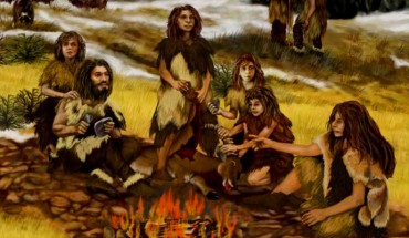 Hunter-gatherers. Image credit: T.P.S. Dave.