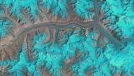 Still from the Baltoro glacier animation. Image credit: Frank Paul / Cryosphere / USGS / NASA / CC-BY 3.0.