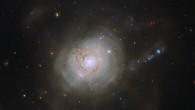 This image shows the central regions of the peculiar galaxy NGC 7252. Image credit: NASA / ESA / Hubble / Judy Schmidt, www.geckzilla.com.