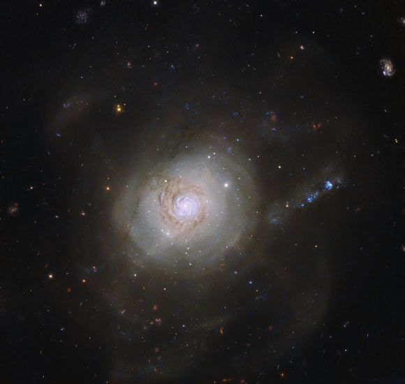 This image shows the central regions of the peculiar galaxy NGC 7252. Image credit: NASA / ESA / Hubble / Judy Schmidt, www.geckzilla.com.
