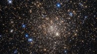 This image from Hubble’s Wide Field and Planetary Camera 2 shows the heavily obscured globular cluster Terzan 1. Image credit: ESA / NASA / Judy Schmidt, www.geckzilla.com.