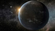 This artist’s concept depicts a super-Earth. Image credit: NASA / Ames / JPL-Caltech.