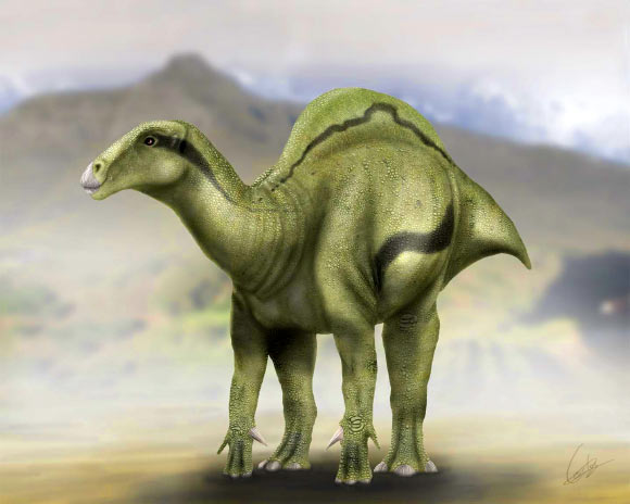 Life reconstruction of Morelladon beltrani. Image credit: Carlos de Miguel Chaves.