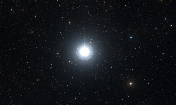 Algol. Image credit: Centre de Données astronomiques de Strasbourg / SIMBAD.