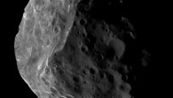 Saturn’s small moon Phoebe, depicted in this image, seems likely to be a centaur that was captured by the gas giant’s gravity at some time in the past. Image credit: NASA / JPL-Caltech / Space Science Institute.