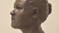 Reconstruction of Ballynahatty Neolithic skull by Elizabeth Black. Her genes tell us she had black hair and brown eyes. Image credit: Barrie Hartwell.