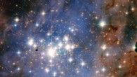 This composite image of the star cluster Trumpler 14 was made with data taken by NASA’s Hubble Space Telescope. Image credit: NASA / ESA / Jesús Maíz Apellániz, Instituto de Astrofisica de Andalucia.