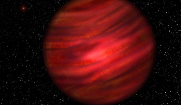 An artist’s impression of the massive exoplanet J2126. Image credit: Neil Cook / University of Hertfordshire.