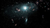 An artist’s impression of the galaxies found in the ‘Zone of Avoidance.’ Image credit: ICRAR.