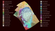 Geologic map of Pluto’s famous heart-shaped region, Sputnik Planum. Image credit: NASA / Johns Hopkins University Applied Physics Laboratory / Southwest Research Institute.