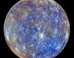 This colorful view of Mercury was produced by using images from the color base map imaging campaign during MESSENGER’s primary mission. These colors are not what Mercury would look like to the human eye, but rather the colors enhance the chemical, mineralogical, and physical differences between the rocks that make up the planet’s surface. Image credit: NASA / Johns Hopkins University Applied Physics Laboratory / Carnegie Institution of Washington.