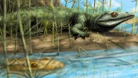 An artist’s rendition of Teyujagua paradoxa. Image credit: Voltaire Neto.
