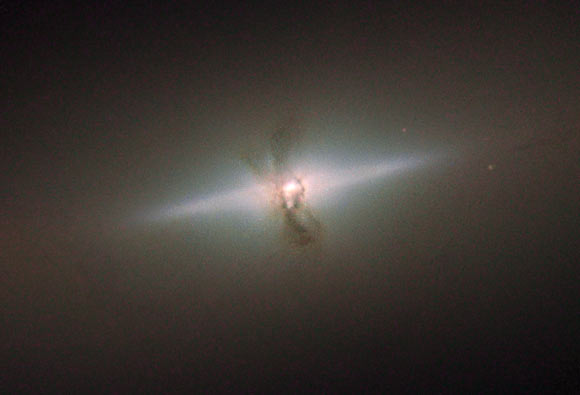 NGC 4111. Image credit: NASA / ESA / Hubble / Judy Schmidt, www.geckzilla.com.
