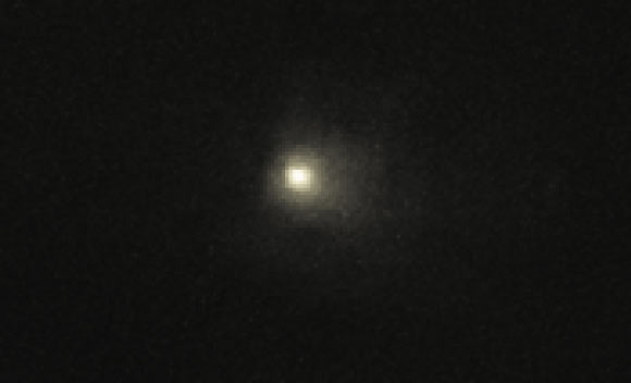 This image of C/2014 S3 (PanSTARRS) was acquired using the Canada France Hawai’i Telescope. Image credit: K. Meech / IfA / UH / CFHT / ESO.