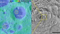 Dr. Mandt and co-authors discovered two geologically young craters - one (right) 16 million, the other (left) between 75 and 420 million, years old - in the Moon’s darkest regions. Image credit: NASA GSFC / SwRI / ASU.