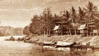 An Austronesian village showing several traditional houses, 1893. Image credit: Nationaal Museum van Wereldculturen / CC BY-SA 3.0.