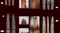 Four of the projectile point fragments recovered from Kuumbi Cave: (A, C and G) impact fractures; (B and D) possible retrieval cut marks; (E) rounded tip; (F) post-depositional fracture revealing bone surface; (H) change in surface appearance. Magnification: A, C, G, and H at 65x; B at 85x; D at 100x; E at 200x. Image credit: Michelle C. Langley et al.