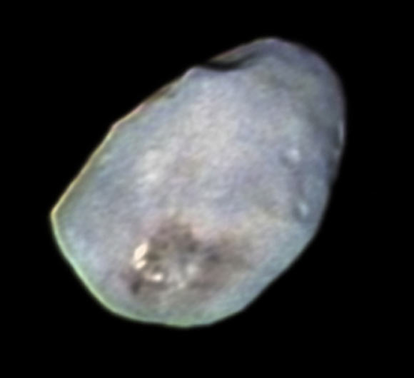 This New Horizons image shows Pluto’s small moon Nix. Image credit: NASA / Johns Hopkins University Applied Physics Laboratory / Southwest Research Institute.