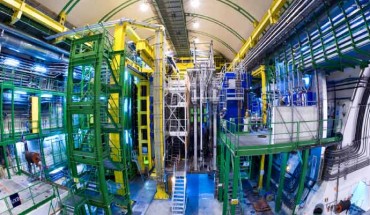 View of the LHCb detector. Image credit: CERN.