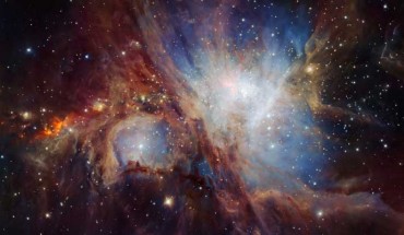 This image of the Orion Nebula was obtained from multiple exposures using VLT’s HAWK-I infrared camera. This is the deepest view ever of this region and reveals more very faint planetary-mass objects than expected. Image credit: H. Drass et al / ESO.