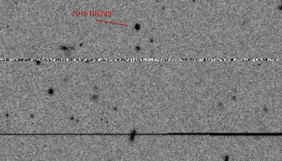 Discovery image of 2015 RR245. Image credit: OSSOS Team.