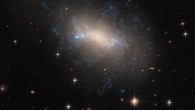 This image, taken with the Advanced Camera for Surveys on board the NASA/ESA Hubble Space Telescope, shows the irregular galaxy NGC 2337. Image credit: NASA / ESA / Hubble.