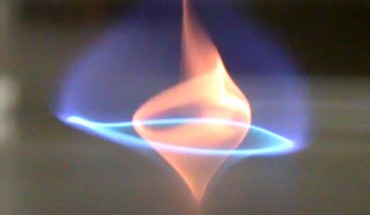 Blue whirl. Image credit: University of Maryland.