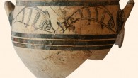 Mycenaean vessel with fish motifs, c. 1300 BC. Image credit: Peter Fischer.