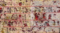 Hyperspectral imaging revealed hidden images in the Codex Selden. Image credit: Ludo Snijders et al.