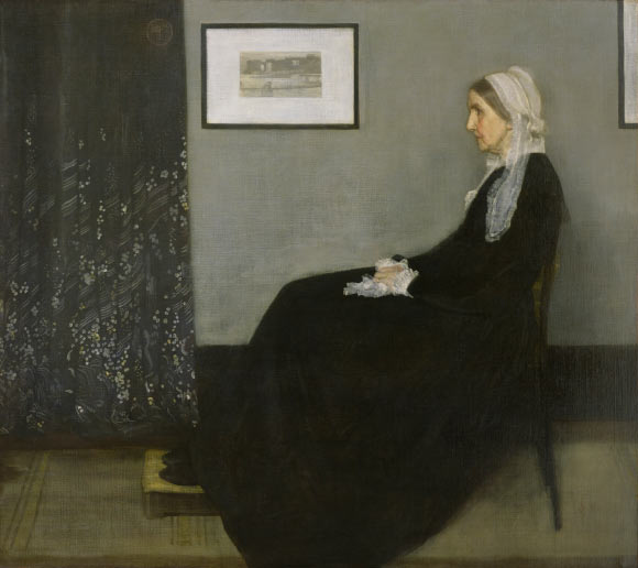 Portrait of Anna McNeill Whistler by James Abbott McNeill Whistler, summer 1871.