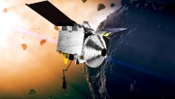 An artist concept of the OSIRIS-REx spacecraft. Image credit: NASA / Goddard.
