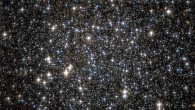 This Hubble image shows the globular cluster NGC 6101. Globular clusters are spherical collections of old stars (10-13 billion years old) which orbit around a galactic center. Image credit: NASA / ESA.
