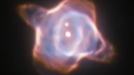 This image of the Stingray Nebula was taken with Hubble’s Wide Field and Planetary Camera 2 in 1998. In the center of the nebula the fast evolving star SAO 244567 is located. Observations made within the last 45 years showed that the surface temperature of the star increased by almost 40,000 degree Celsius. Now new observations of the spectra of the star have revealed that SAO 244567 has started to cool again. Image credit: NASA / ESA / Hubble.