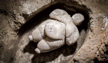 8,000-year-old female figurine from Çatalhöyük, Central Anatolia, Turkey. Image credit: Turkish Ministry of Culture and Tourism.