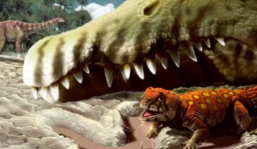 An artistic life reconstruction of Jeddaherdan aleadonta. Image credit: Jorge González.