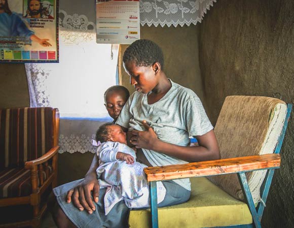 Mugwanya et al studied women and infants in Kenya and Uganda. Image credit: UW Center for Global Health of Women, Adolescents and Children / Paul Brown, Global WACh.