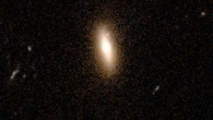 This Hubble image shows the lenticular galaxy GJ1417+52. Image credit: NASA / ESA / Hubble.